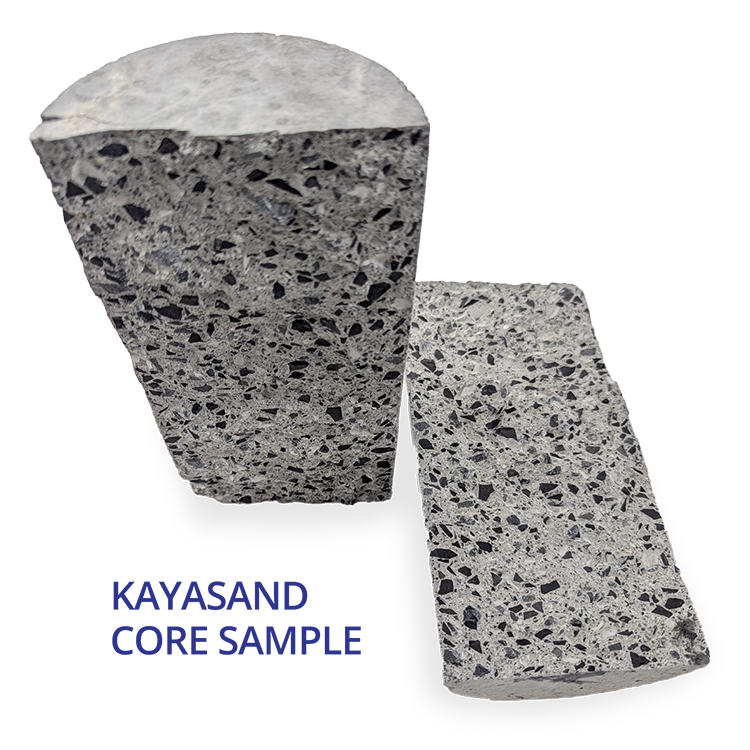 Kayasand Core Sample