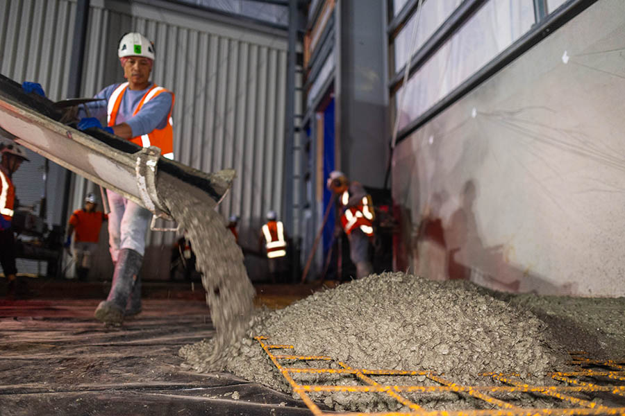 Groundbreaking Concrete Pour a New Zealand First